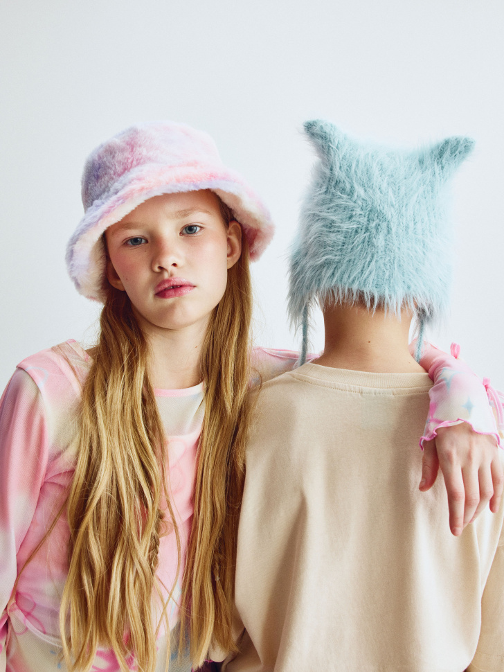 Панама SELA x Смешарики из искусственного меха, арт. 33747