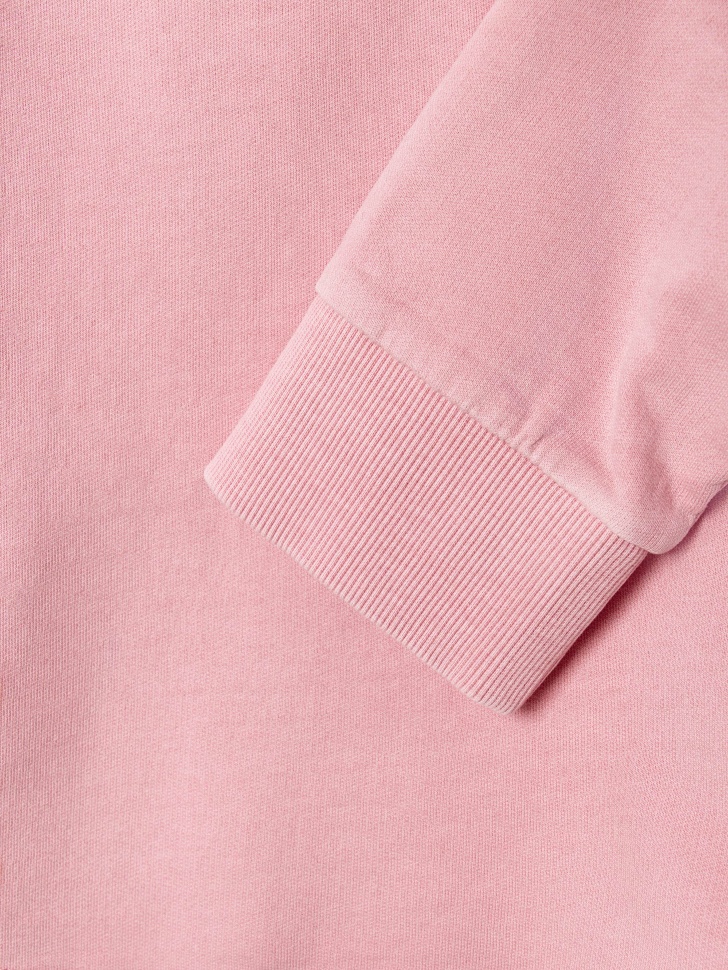 лонгслив оверсайз с вышивкой для девочек по цене 2299 руб вид справа