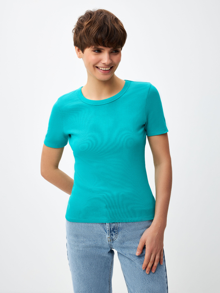 

Базовая облегающая футболка