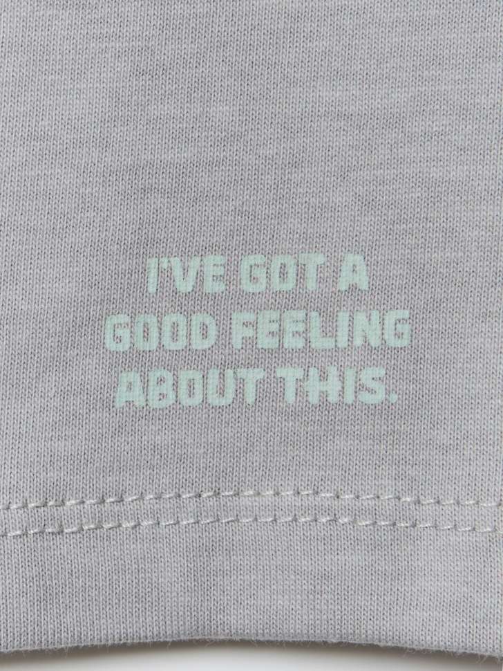 трикотажные шорты с принтом для мальчиков по цене 699 руб вид справа