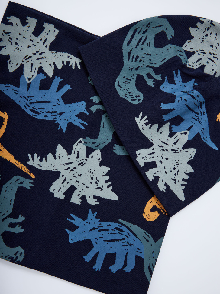 

Набор из шапки и снуда для мальчиков