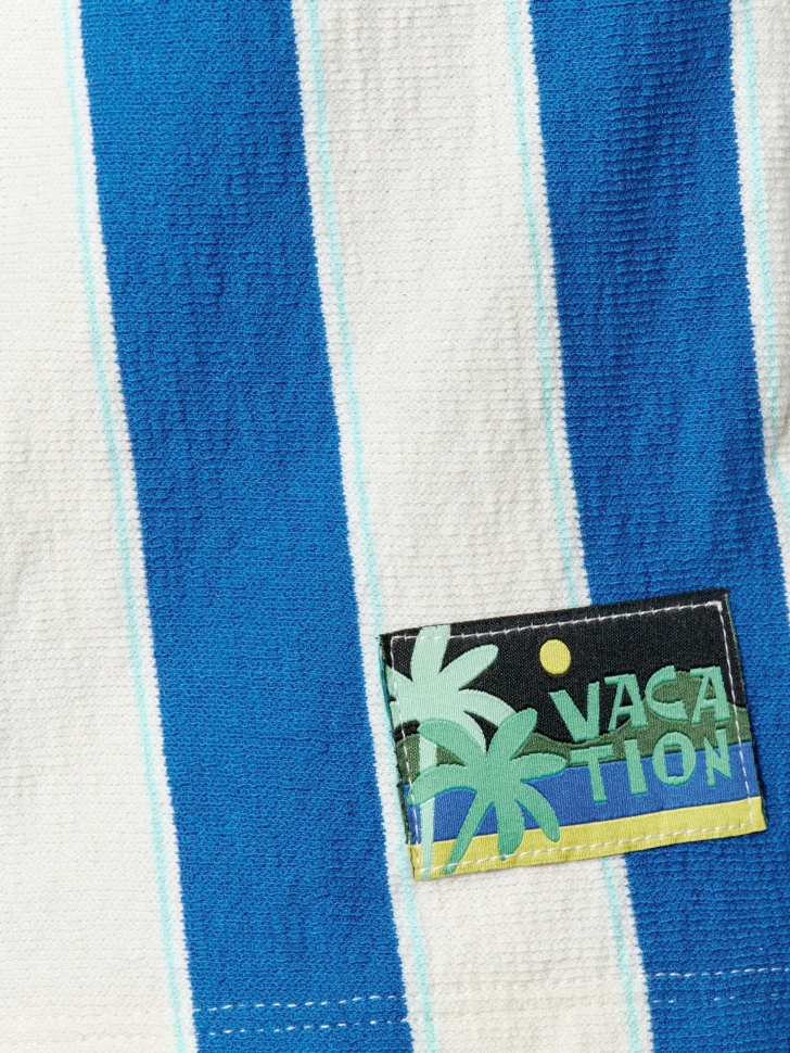 трикотажные шорты в полоску для мальчиков по цене 1299 руб вид справа