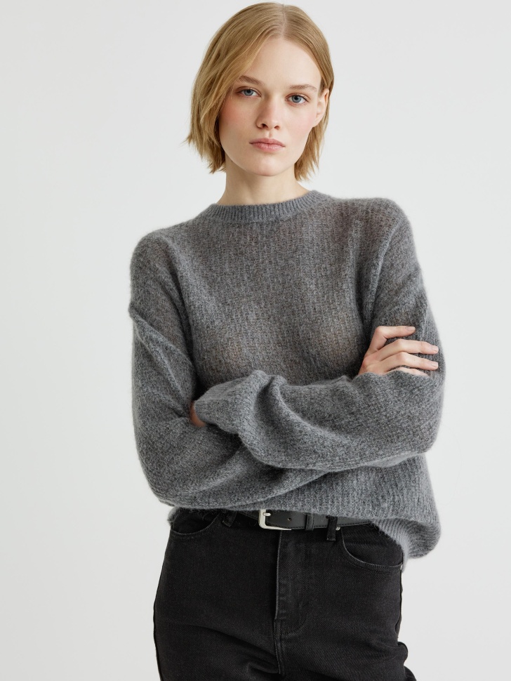 джемпер с содержанием шерсти и мохера 4610517288790 фотография