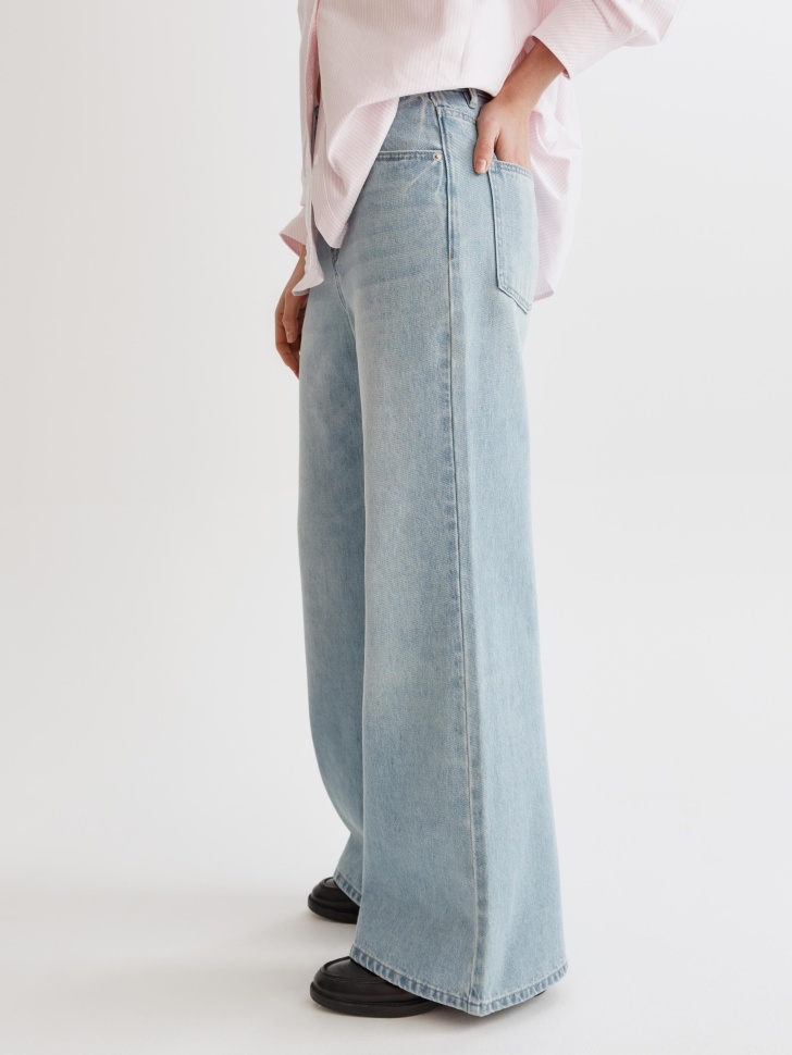джинсы wide leg из россии вид сбоку
