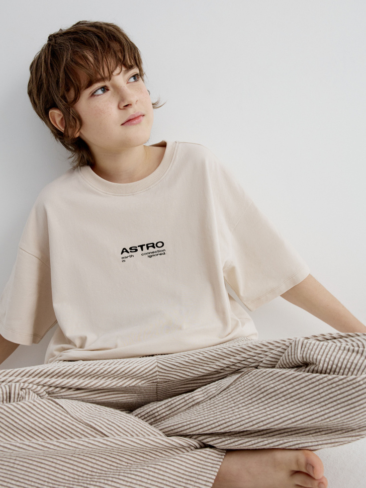 пижама с принтом для мальчиков 4610517248282 фотография