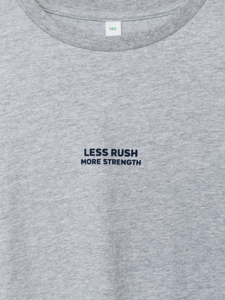 комбинированный лонгслив оверсайз для мальчиков 4610517318060 в интернет магазине