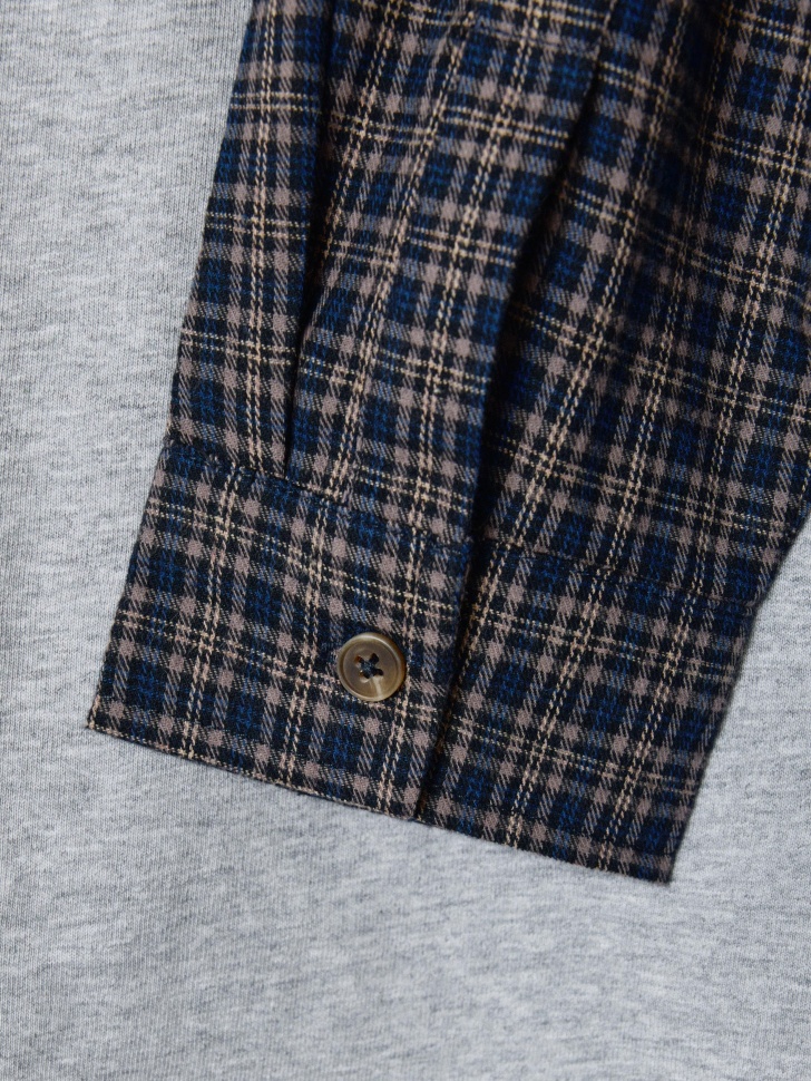 комбинированный лонгслив оверсайз для мальчиков 4610517318060 купить с доставкой