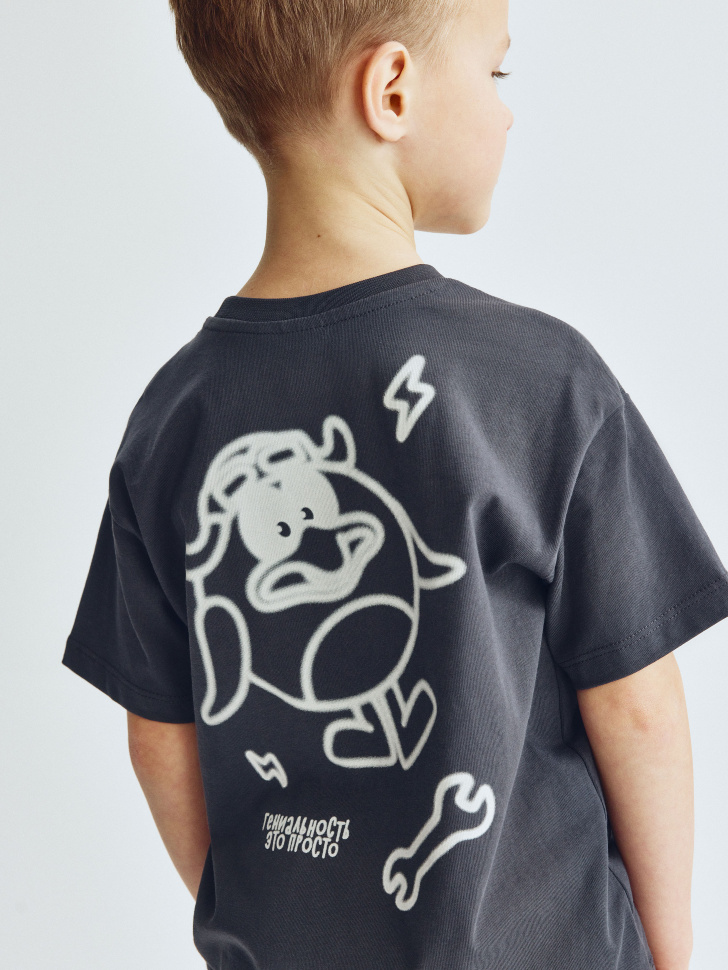 Футболка оверсайз SELA x Смешарики, арт. 32389