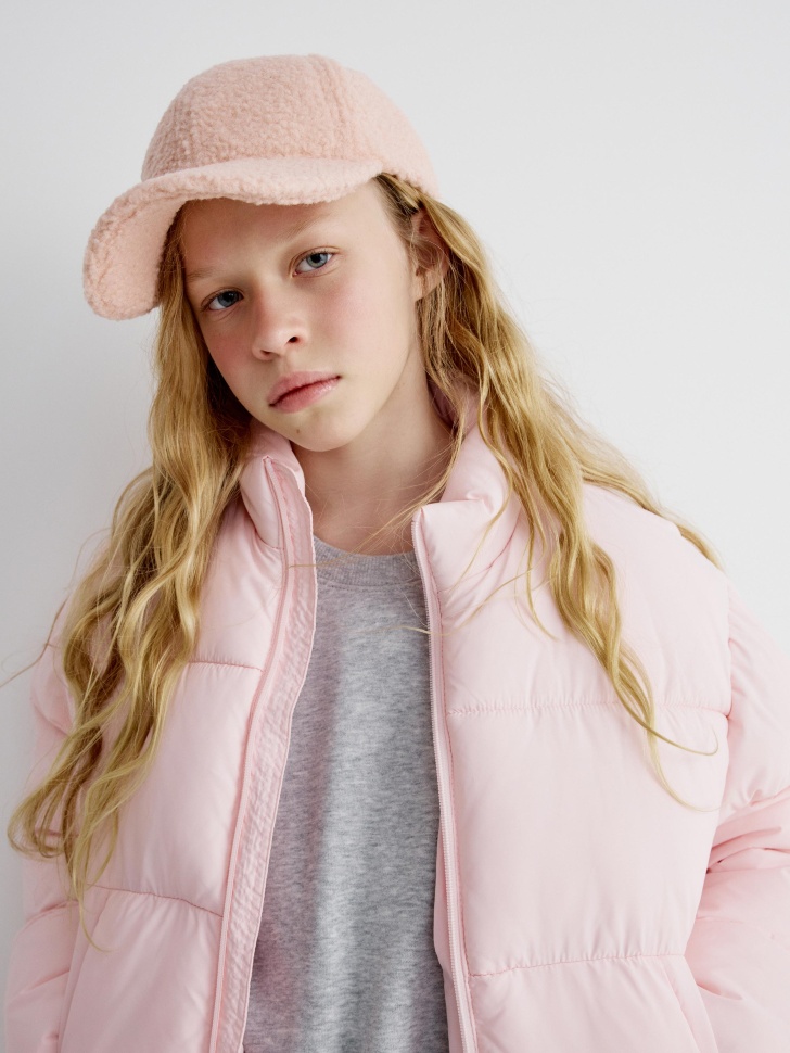 

Бейсболка из искусственного меха для девочек, SL6801173315