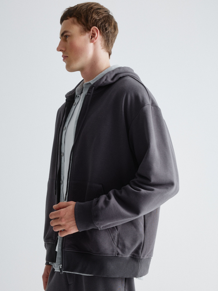 толстовка из футера на молнии 4610517269300 с промокодом