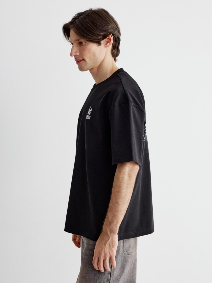 футболка с принтом  x союзмультфильм из россии вид сбоку