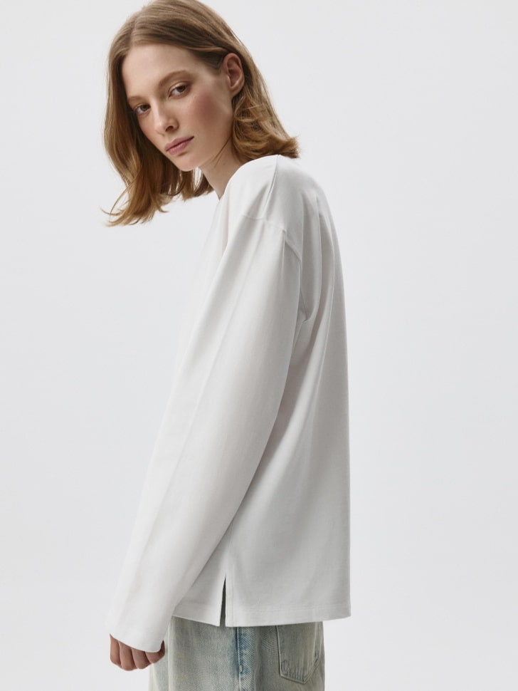 Лонгслив ANNA OVERSIZE FIT. Фото №6