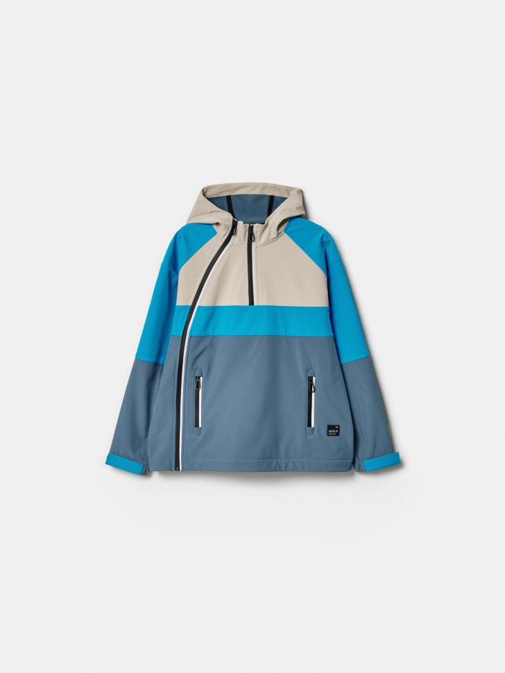 Ветровка Sela из Softshell на флисе, разноцветный, арт. 44941