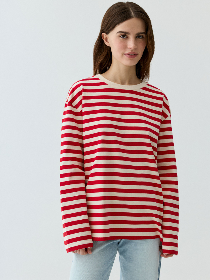 

Лонгслив ANNA OVERSIZE FIT