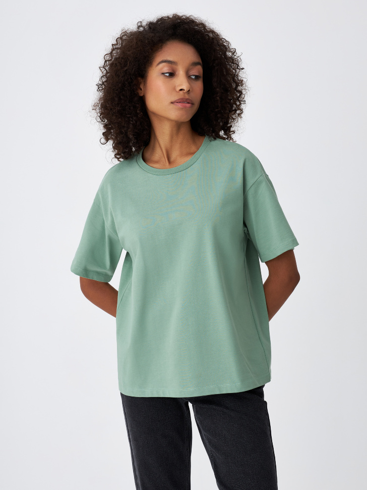 

Футболка KATE OVERSIZE FIT, Зеленый