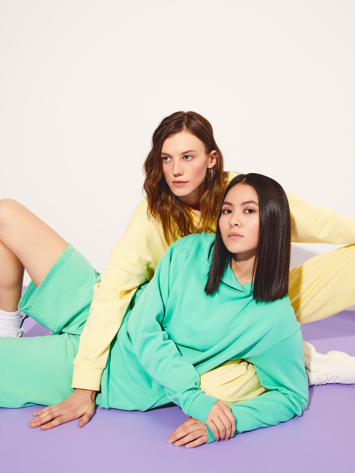 

Худи оверсайз, Зеленый