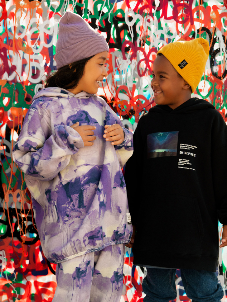 

Худи с принтом для мальчиков из коллекции «Третьяковская галерея», Черный