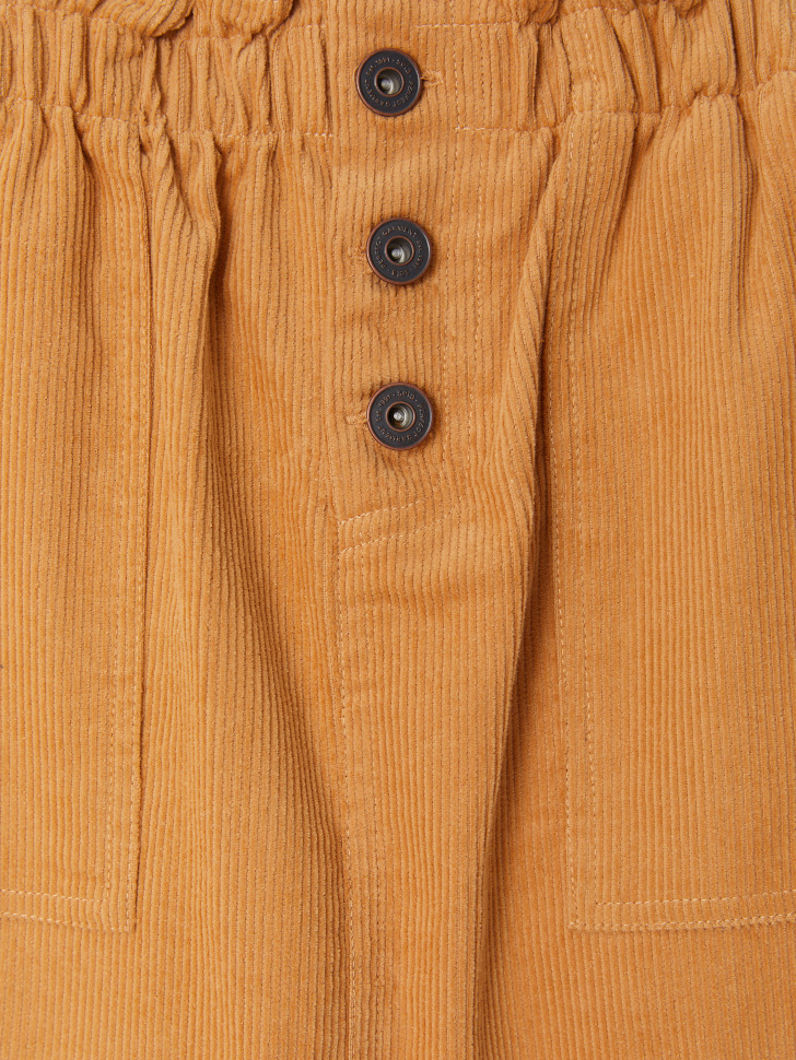 Вельветовая юбка для девочек (бежевый, 140/ 10-11 YEARS) от Sela