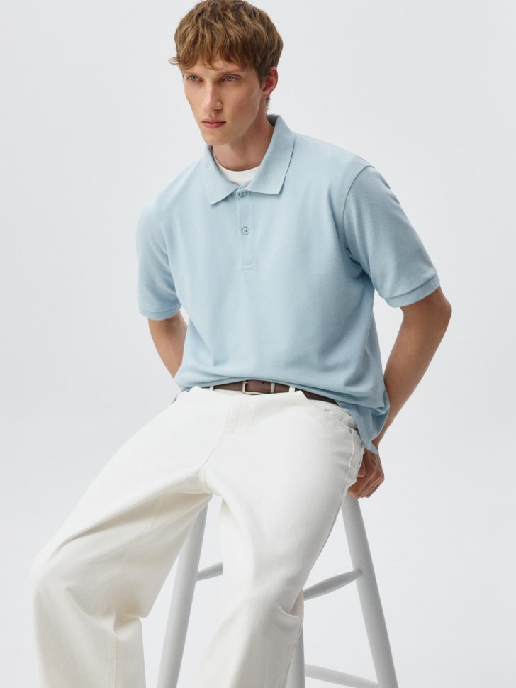 Поло regular fit