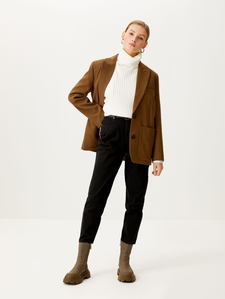 

Брюки paperbag fit
