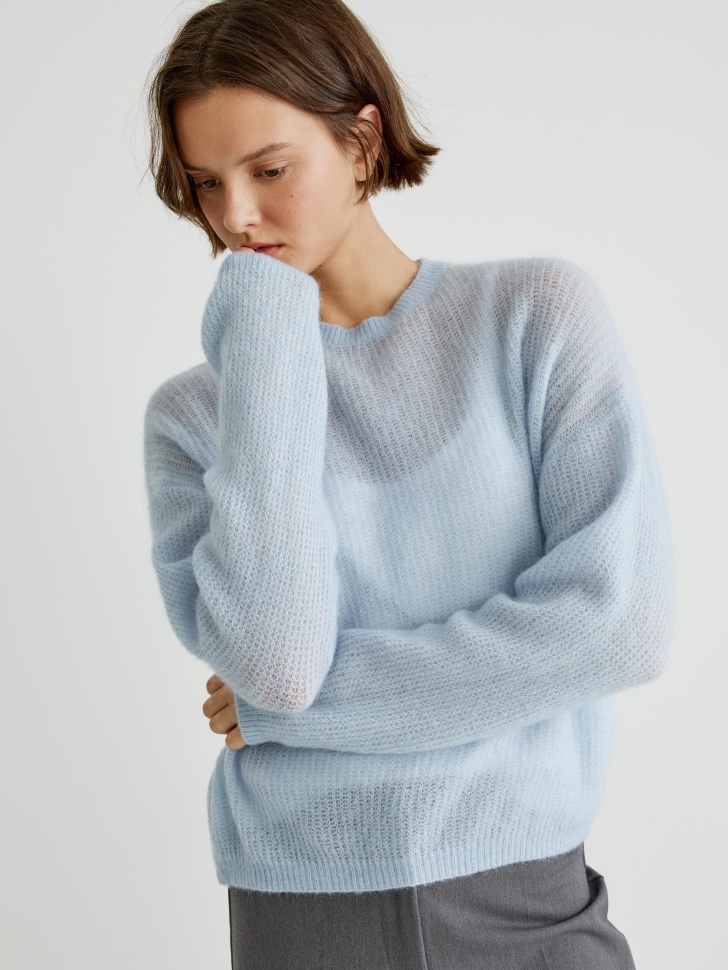 джемпер с содержанием шерсти и мохера 4610517293398 фотография