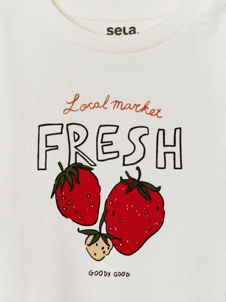 футболка с принтом для малышей 4680798765259 в интернет магазине