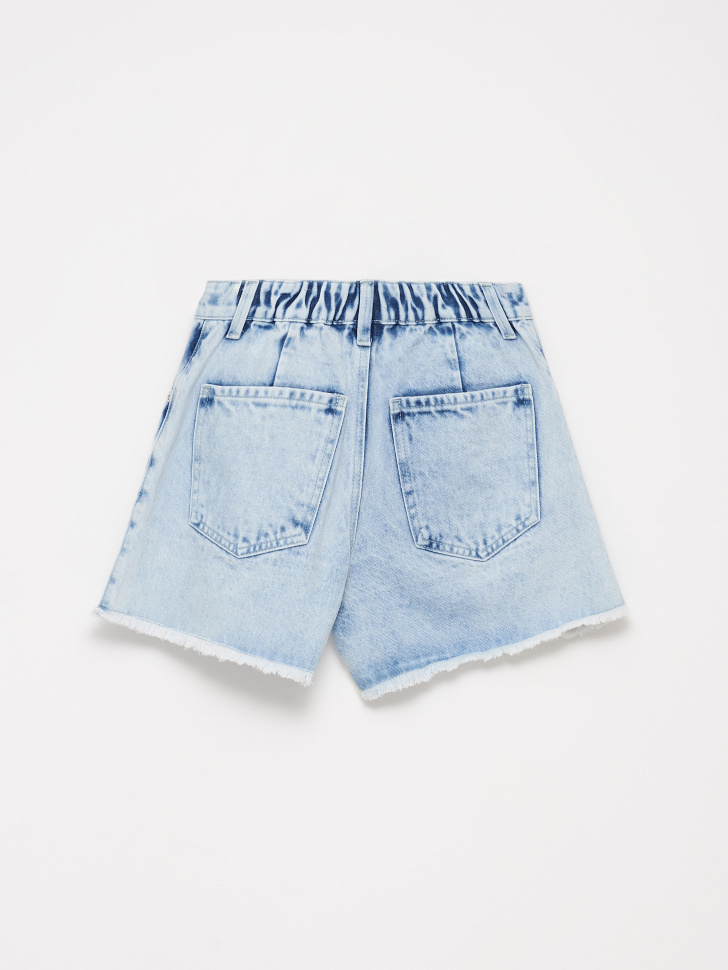 шорты джинсовые женские (синий, L) от Sela