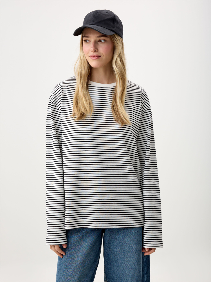 

Лонгслив ANNA OVERSIZE FIT