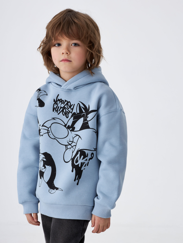 

Худи с принтом Looney Tunes для мальчиков