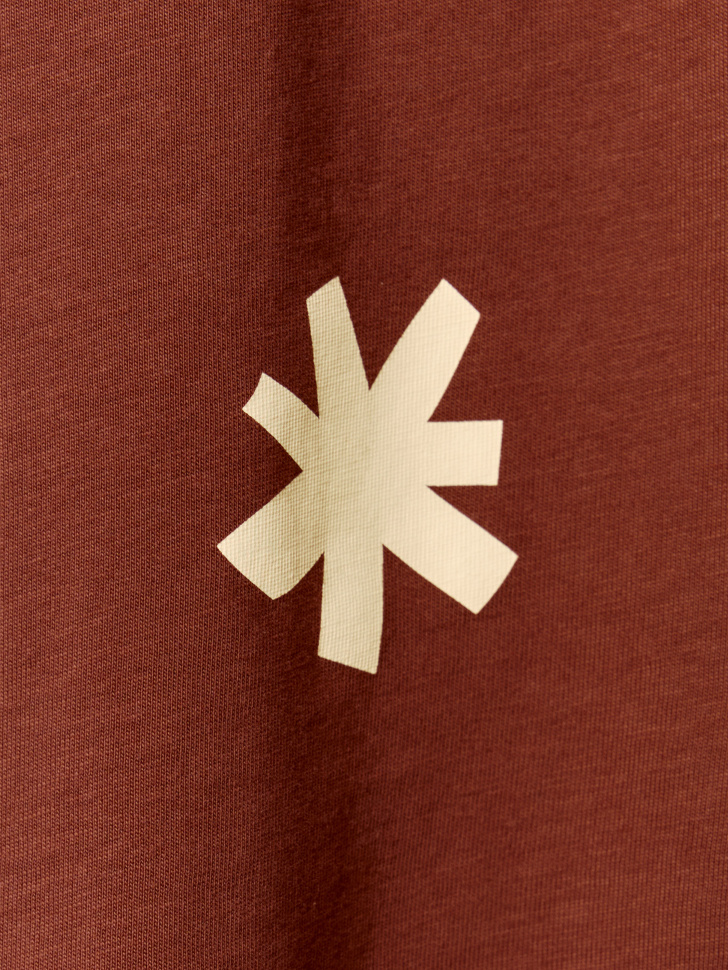 футболка оверсайз с принтом для мальчиков из хлопка спереди