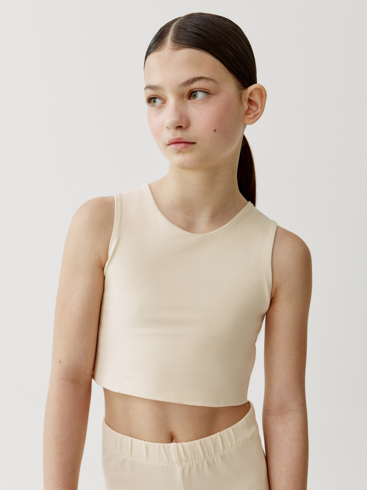 укороченный топ для девочек 4640611011079 фотография