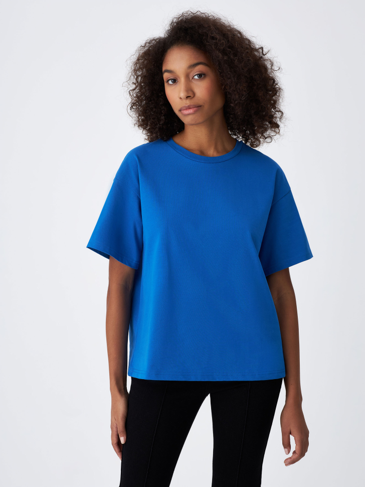 

Футболка KATE OVERSIZE FIT, Синий