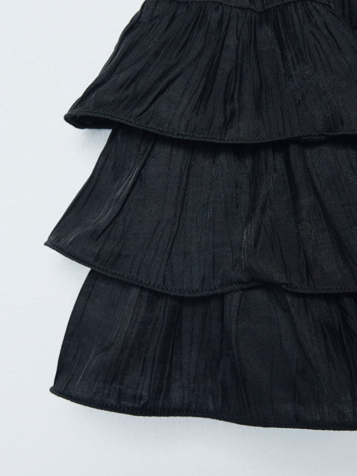 нарядная юбка-шорты с воланами для девочек 4680798711485 купить с доставкой