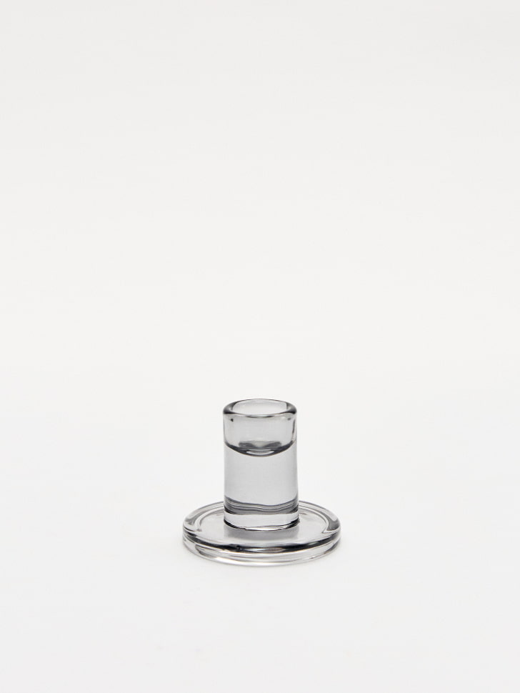 Подсвечник из стекла, прозрачный, арт. art001