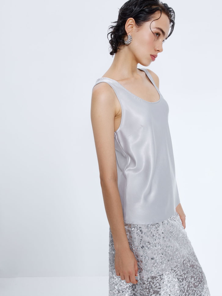 вечерний топ из сатина 4610517150042 с промокодом