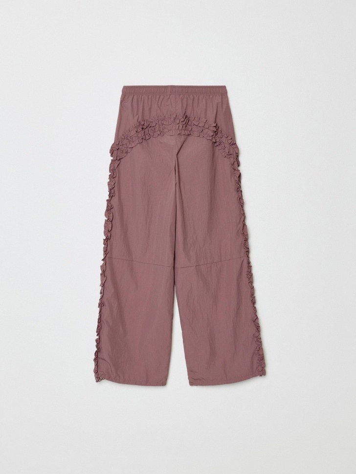 нейлоновые брюки на подкладке для девочек 4610517240651 по акции