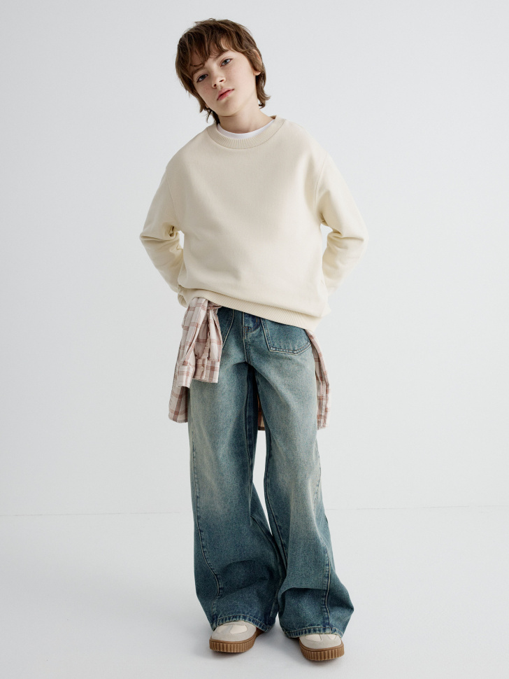 джинсы loose fit для мальчиков 4680798774848 по акции