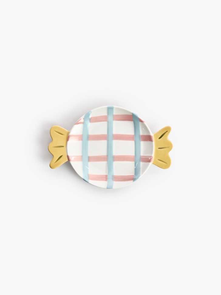 

Детская десертная тарелка из фарфора с декором, SL6801227171