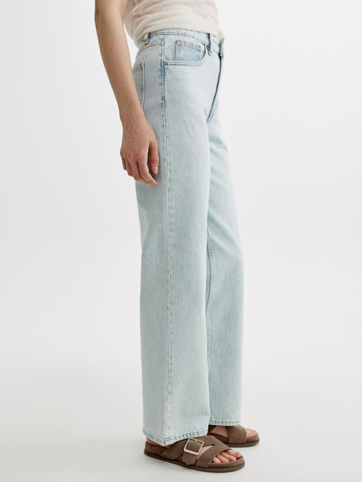 широкие джинсы 411 из органического хлопка по цене 3599 руб вид справа