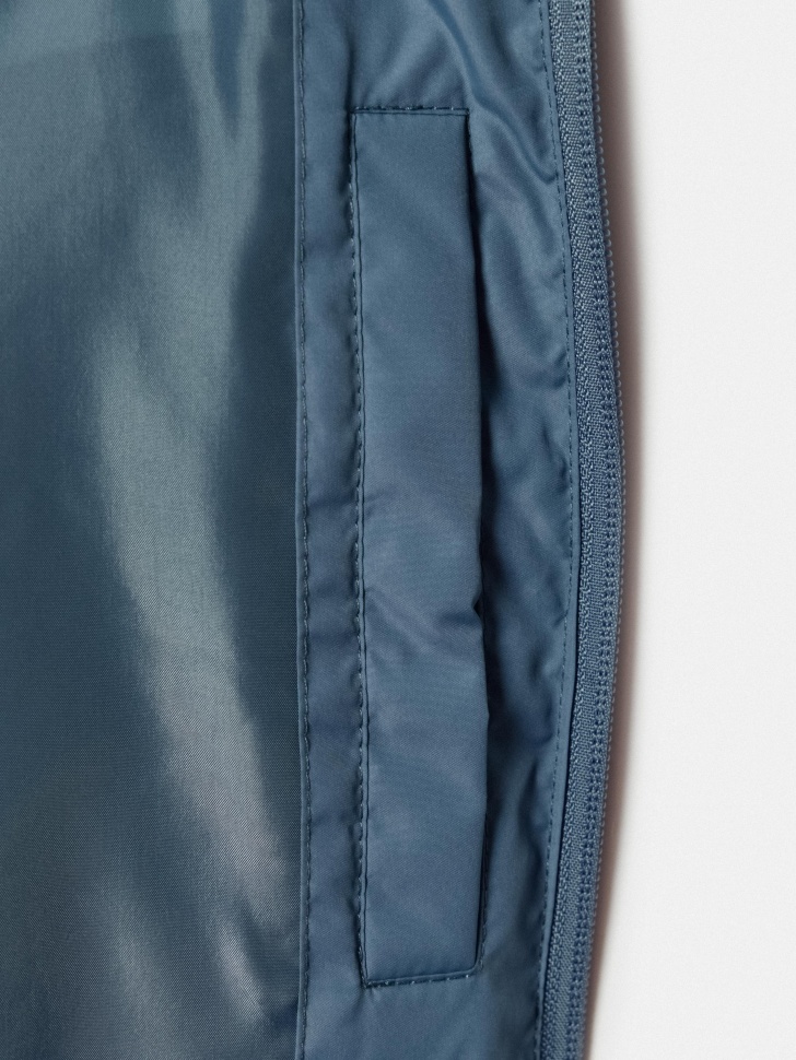 базовый дутый жилет для мальчиков для детского возраста с изнаночной стороны