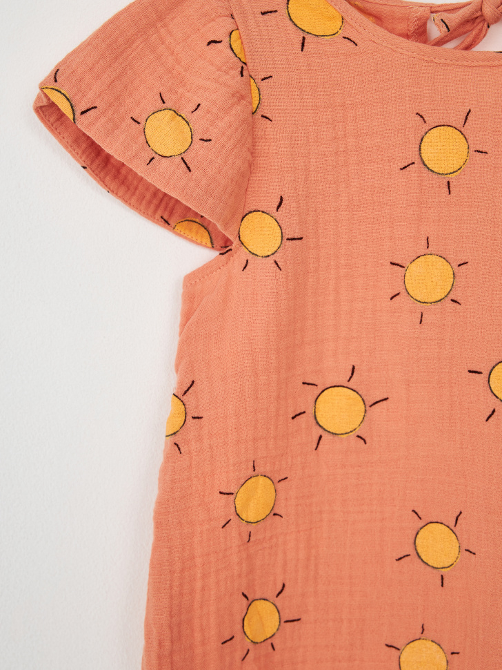 Блузка из муслина для девочек