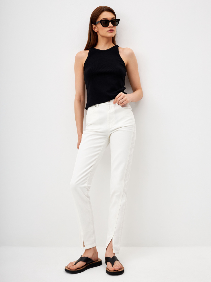 

Джинсы Slim fit с разрезами