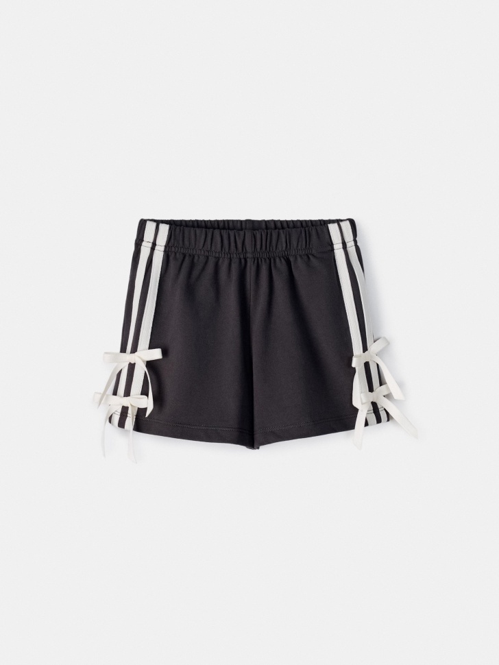 Трикотажные шорты Sela, черный, арт. 54637