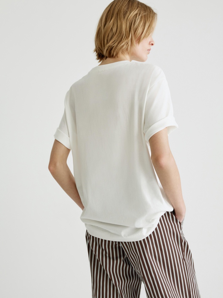 домашняя футболка оверсайз с принтом 4610517328335 с промокодом