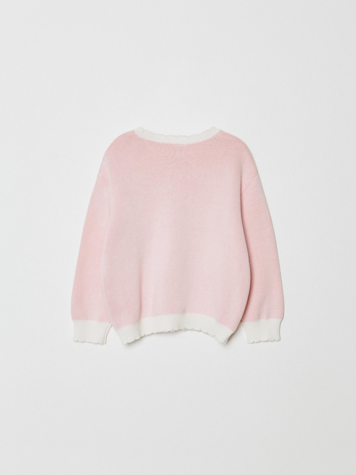 жаккардовый джемпер для девочек  x смешарики 4610517292759 по акции