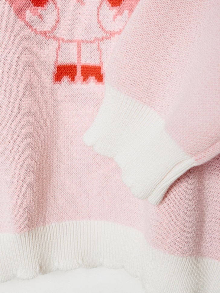 жаккардовый джемпер для девочек  x смешарики 4610517292759 с промокодом