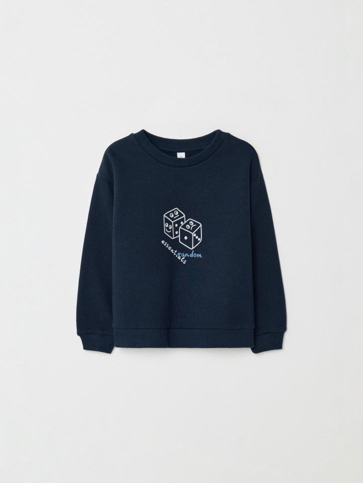 

Свитшот с принтом для мальчиков, SL6801060401