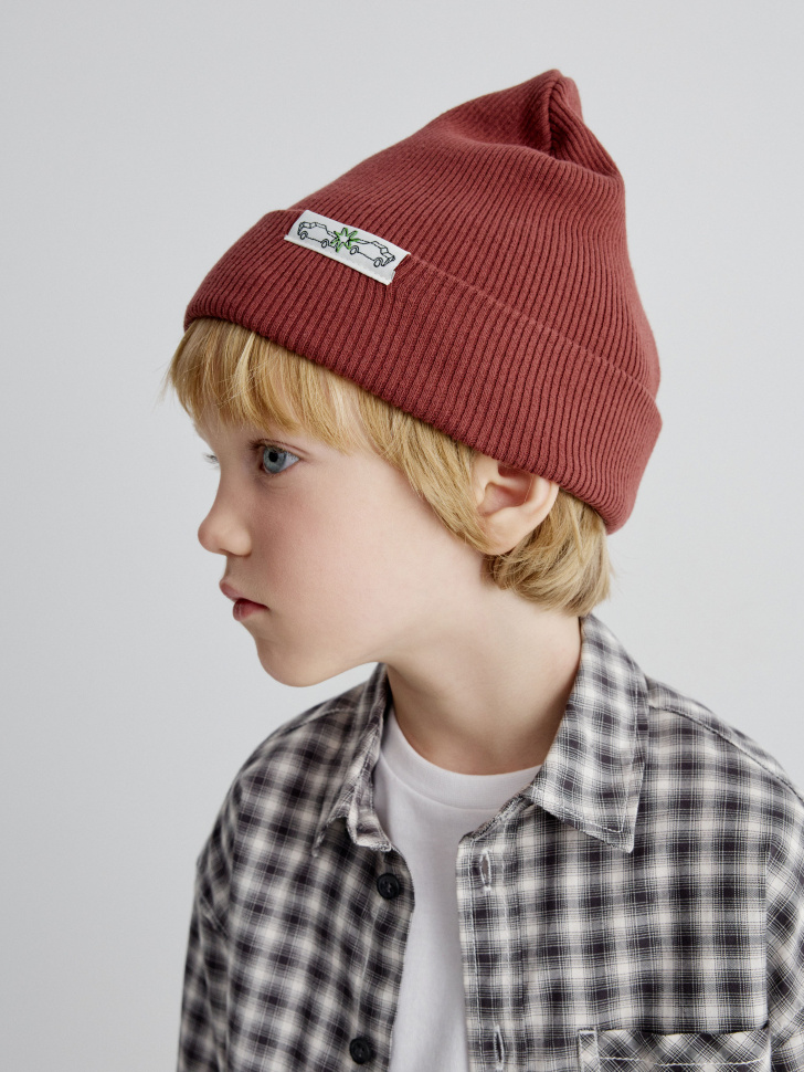 шапка бини для мальчиков от бренда sela по акции