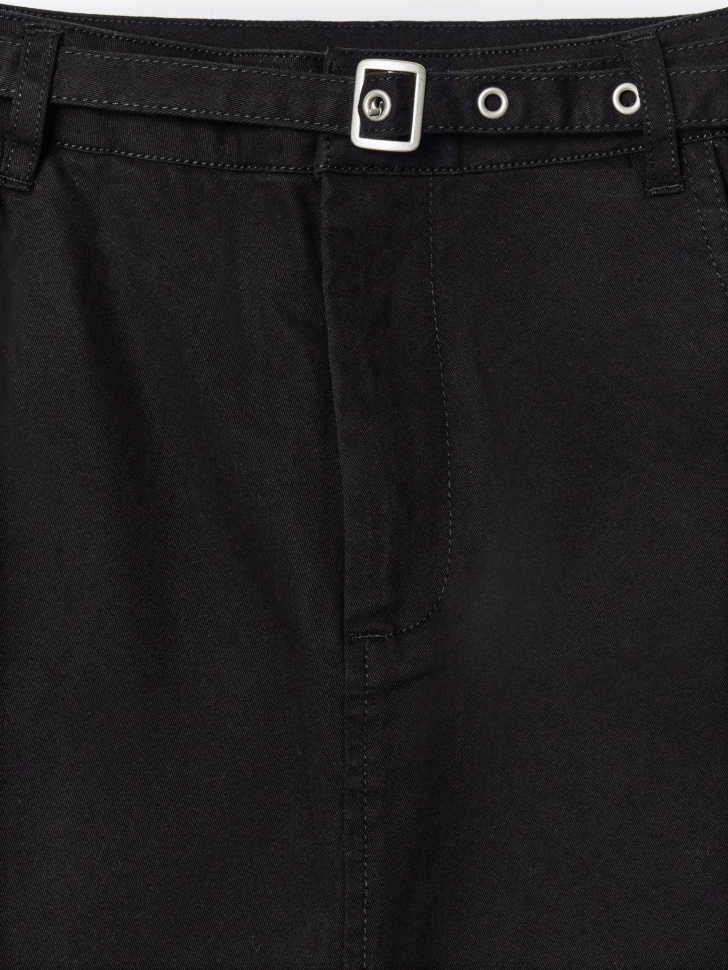 твилловая юбка макси из линейки  young из проверенных материалов спереди