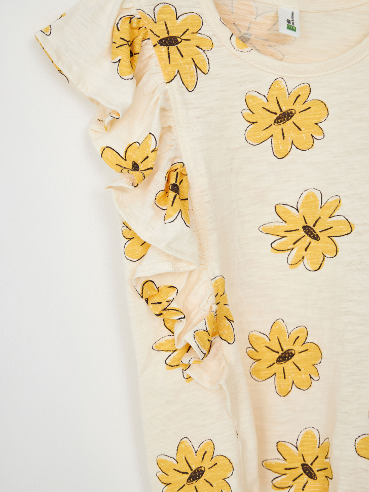 Блузка с оборками для девочек